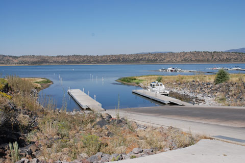 Spalding Launch Ramp at Eagle Lake, Lassen County, CA