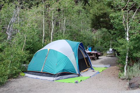 June Lake Campground, June Lake, Mono County, California