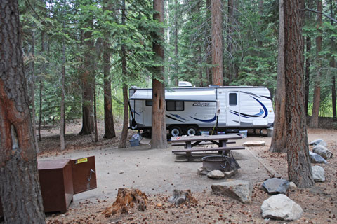 Big Bend  Campground, Lee Vining Creek, California