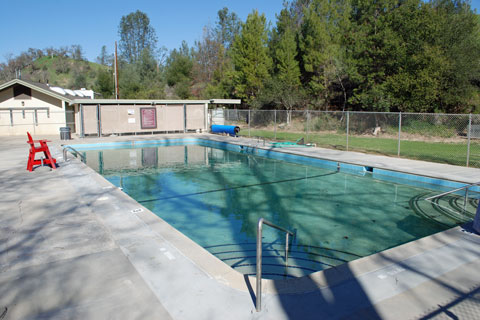 Santa Margarita Lake swimming pool, San Luis Obispo County, California