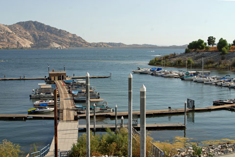 Old Lake Perris Marina, California